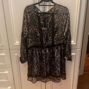 Never worn! Boho midi dress
